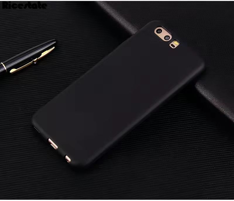 Huawei P10 Frosted Soft Silicone Case, Size: Huawei P10, Color: Black