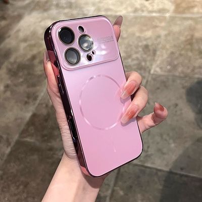 Magnetic Ring Large Window iPhone Case