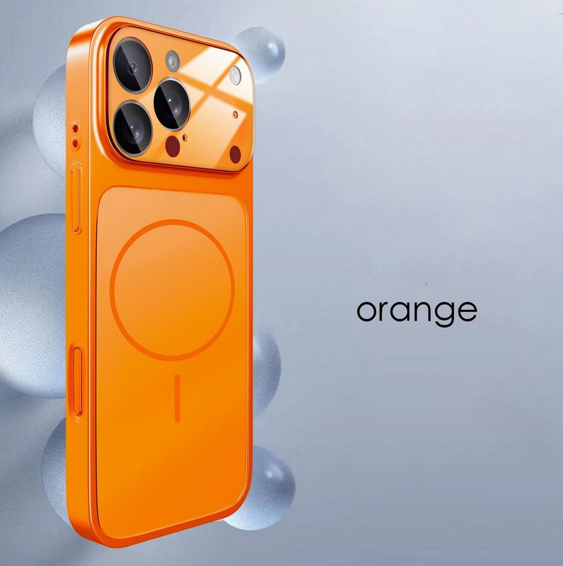 Large Window Frosted Glass Magnetic iPhone Case