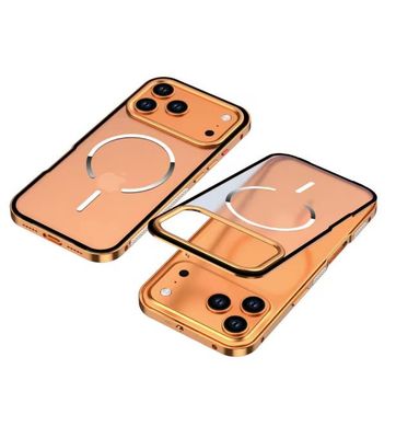 Frosted Fine Magnetic Ring iPhone 17 Case