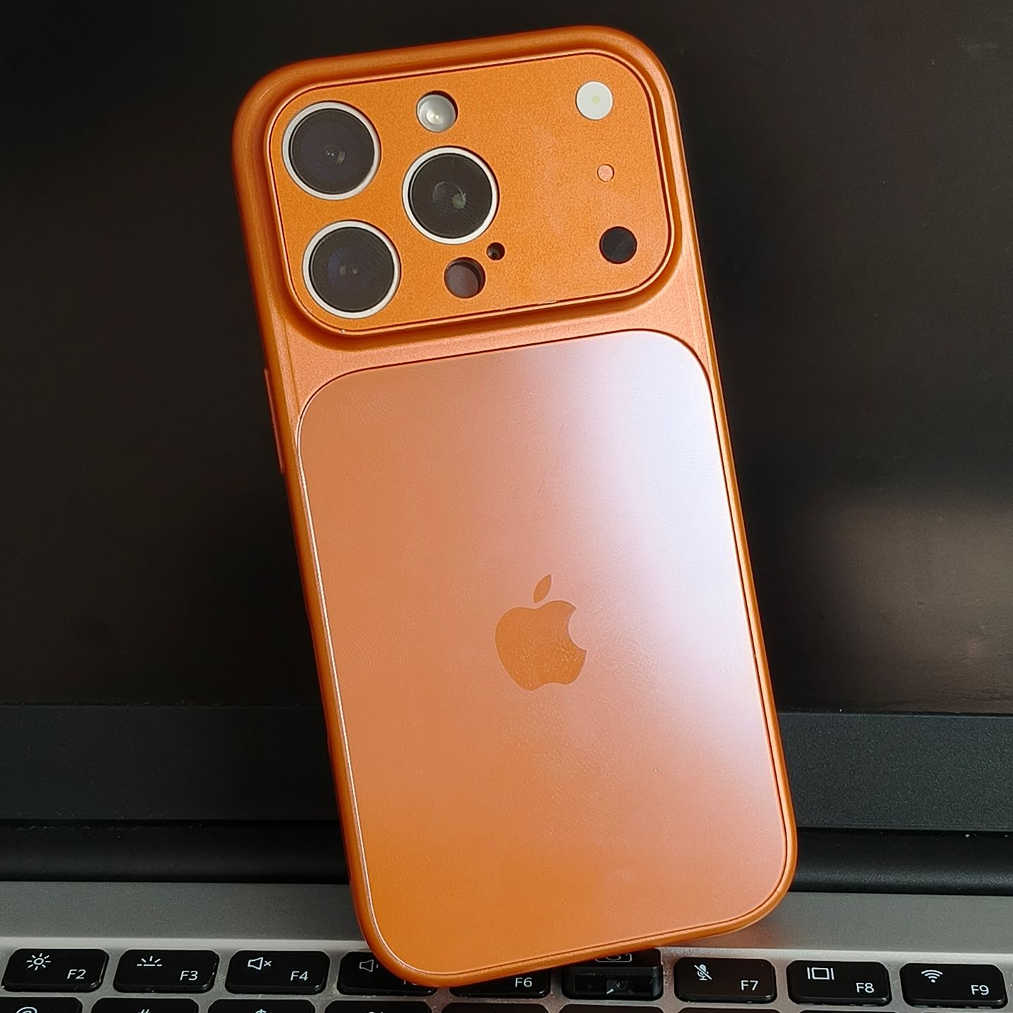 Matte Skin Feel iPhone Case, Model: iPhone 17 Pro Max, Color: Orange