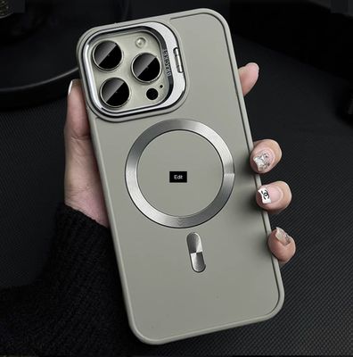 New Magnetic Plus  High-end Creative Lens Holder iPhone Case