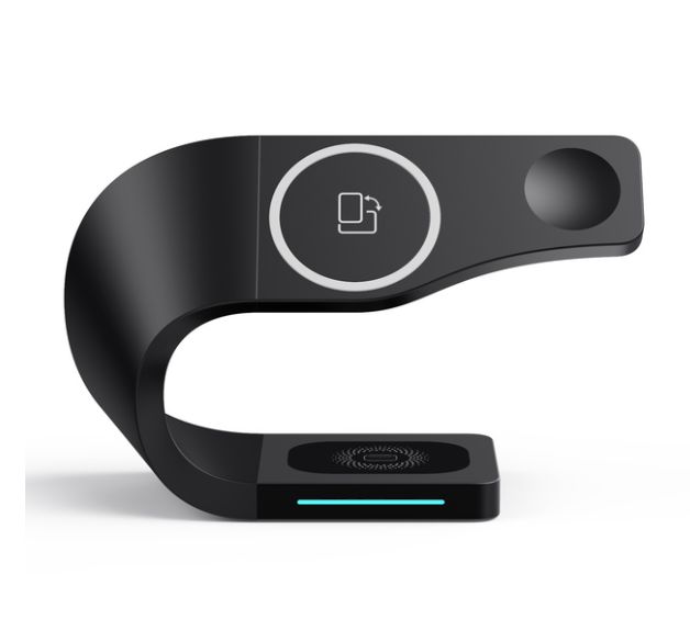 4 in 1 Magnetic Wireless Charger for iPhone 14 13 11 12 X Pro Max Chargers for Apple Watch 8 7 6 SE Airpods Pro 2 Charger Holder