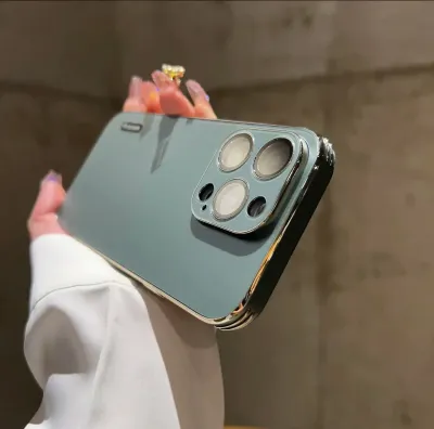 PC Drop-Proof IPhone Case With Camera Lens Protector [Logo Optional]