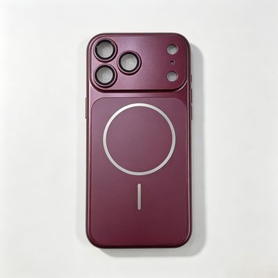 Original Metal Color Magnetic Charge Case For iPhone