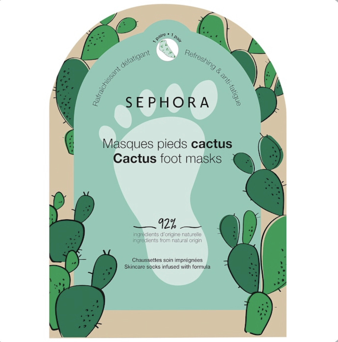 Sephora - Cactus Foot Masks