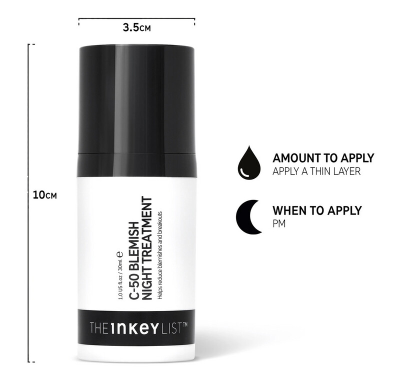 The Inkey List - C-50 Blemish Night Treatment