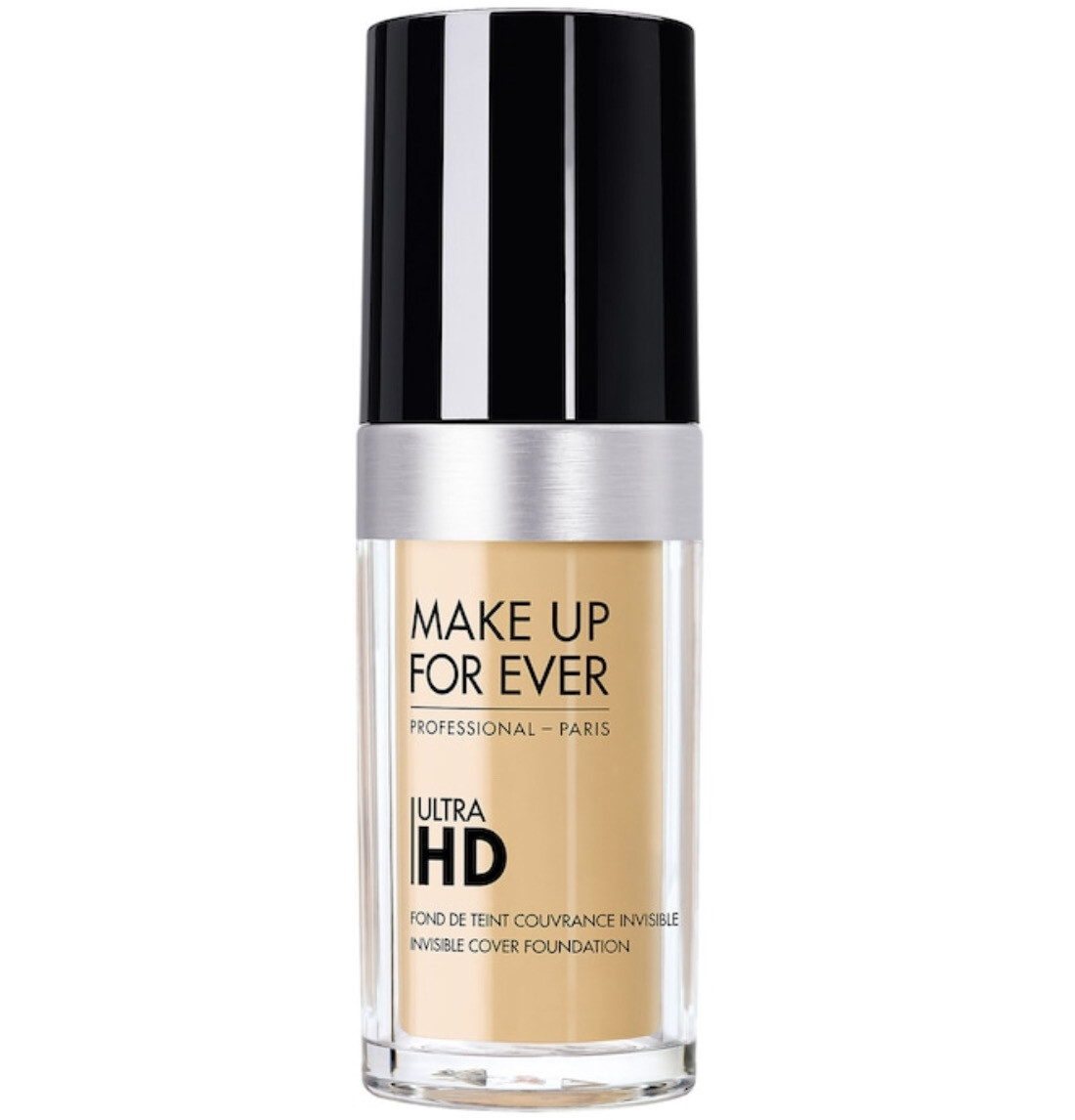 Make Up For Ever - Ultra HD Invisible Cover Foundation | Y245 Soft Sand - for lighter medium skin with yellow undertones