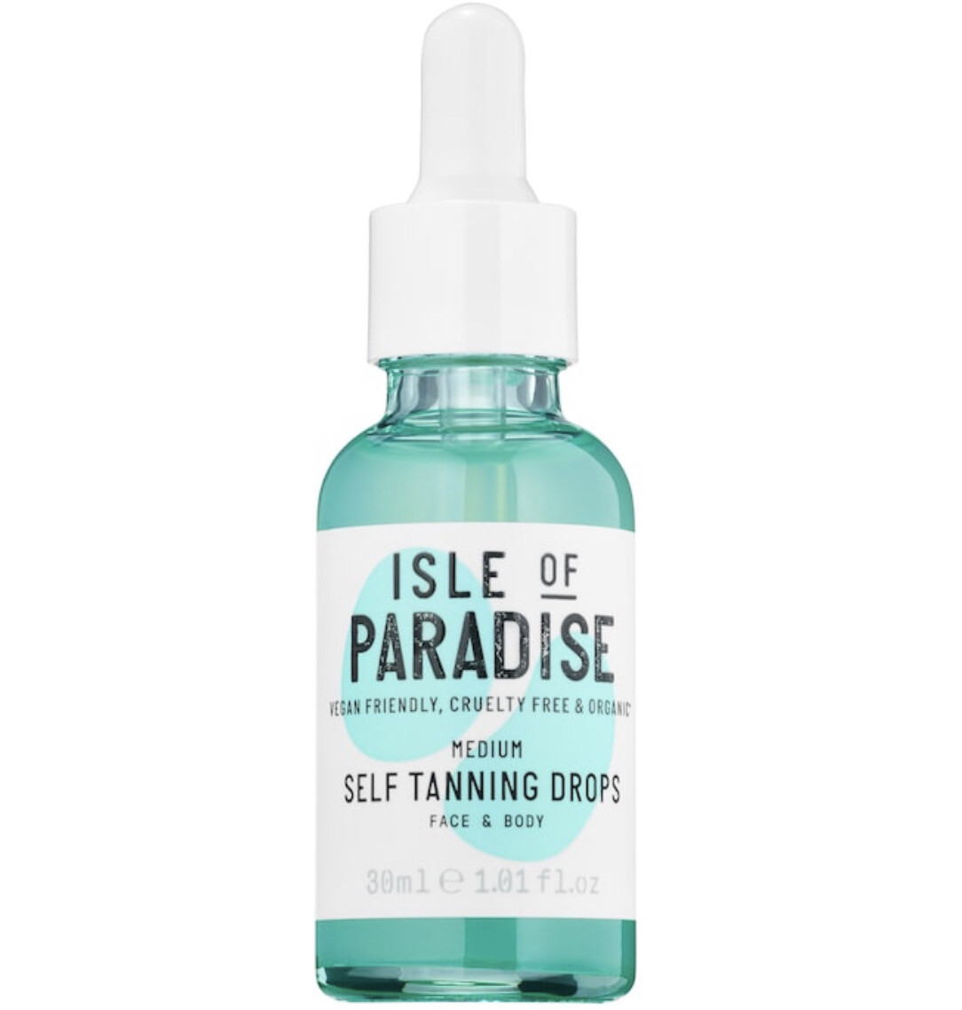 Isle Of Paradise - Self Tanning Drops | Medium - Golden Glow