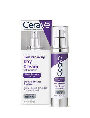 CeraVe - Skin Renewing Day Cream with SPF 30 Sunscreen