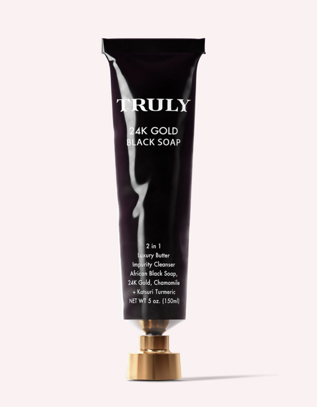 TRULY - 24k Gold Black Soap Impurity Cleanser