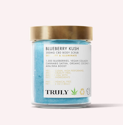 TRULY - Blueberry Kush CBD Body Scrub