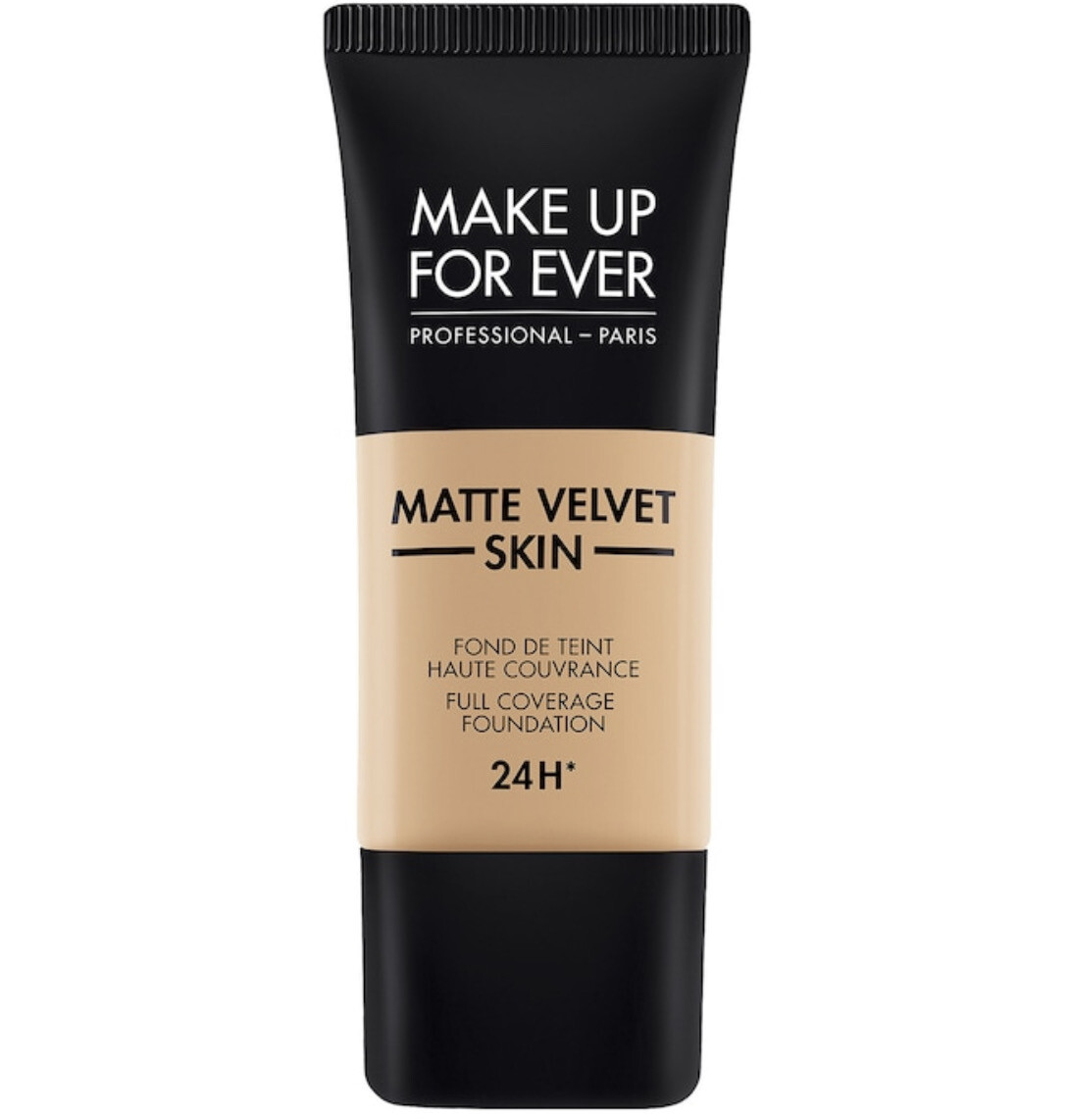 Make Up For Ever - Matte Velvet Skin Full Coverage Foundation | Y315 Sand - for lighter medium skin with slightly golden undertones