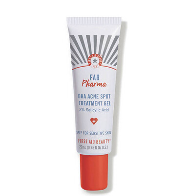 First Aid Beauty - Pharma BHA Acne Spot Treatment Gel 2% Salicylic Acid