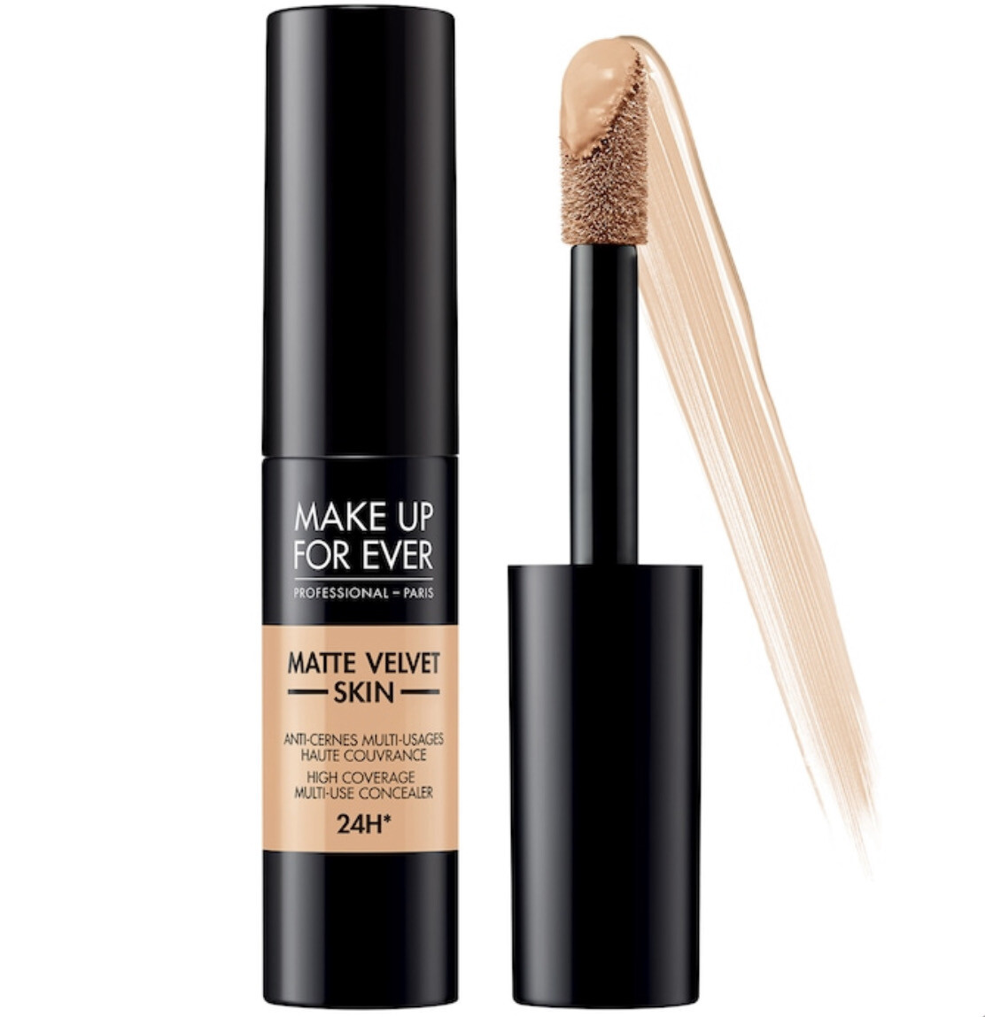 Make Up For Ever - Matte Velvet Skin High Coverage Multi-Use Concealer | 2.2 - Yellow Alabaster - for fair skin with yellow undertones