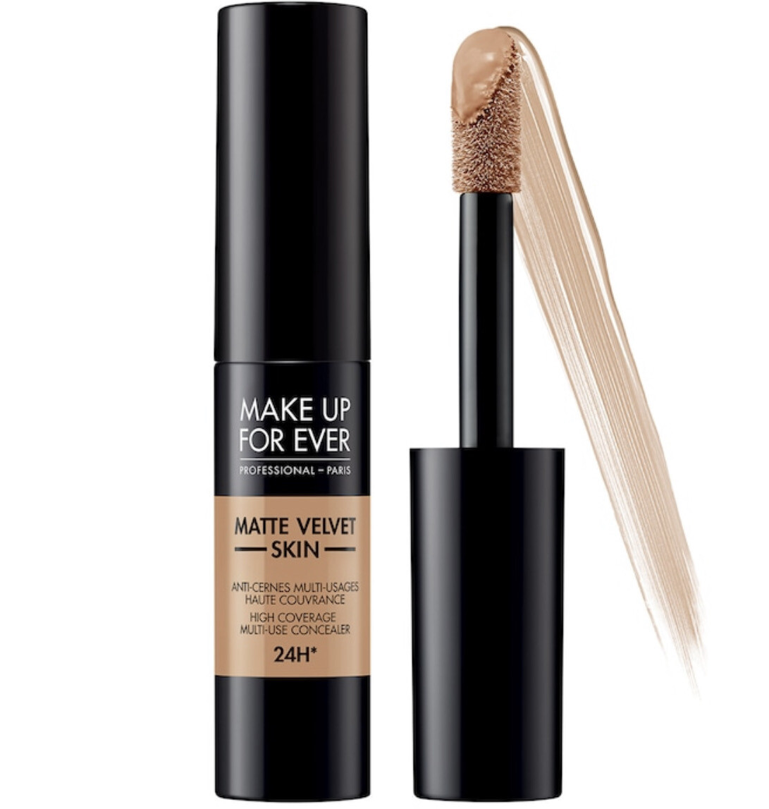 Make Up For Ever - Matte Velvet Skin High Coverage Multi-Use Concealer | 2.4 Soft Sand - for light skin with yellow undertones