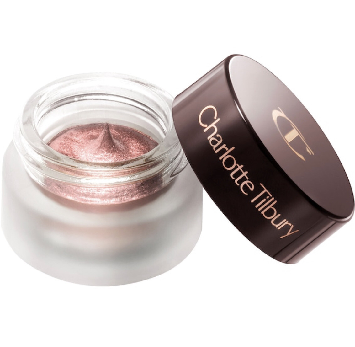 Charlotte Tilbury - Eyes To Mesmerize Cream Eyeshadow | Pillow Talk - dusty-pink with rose-gold sparkle
