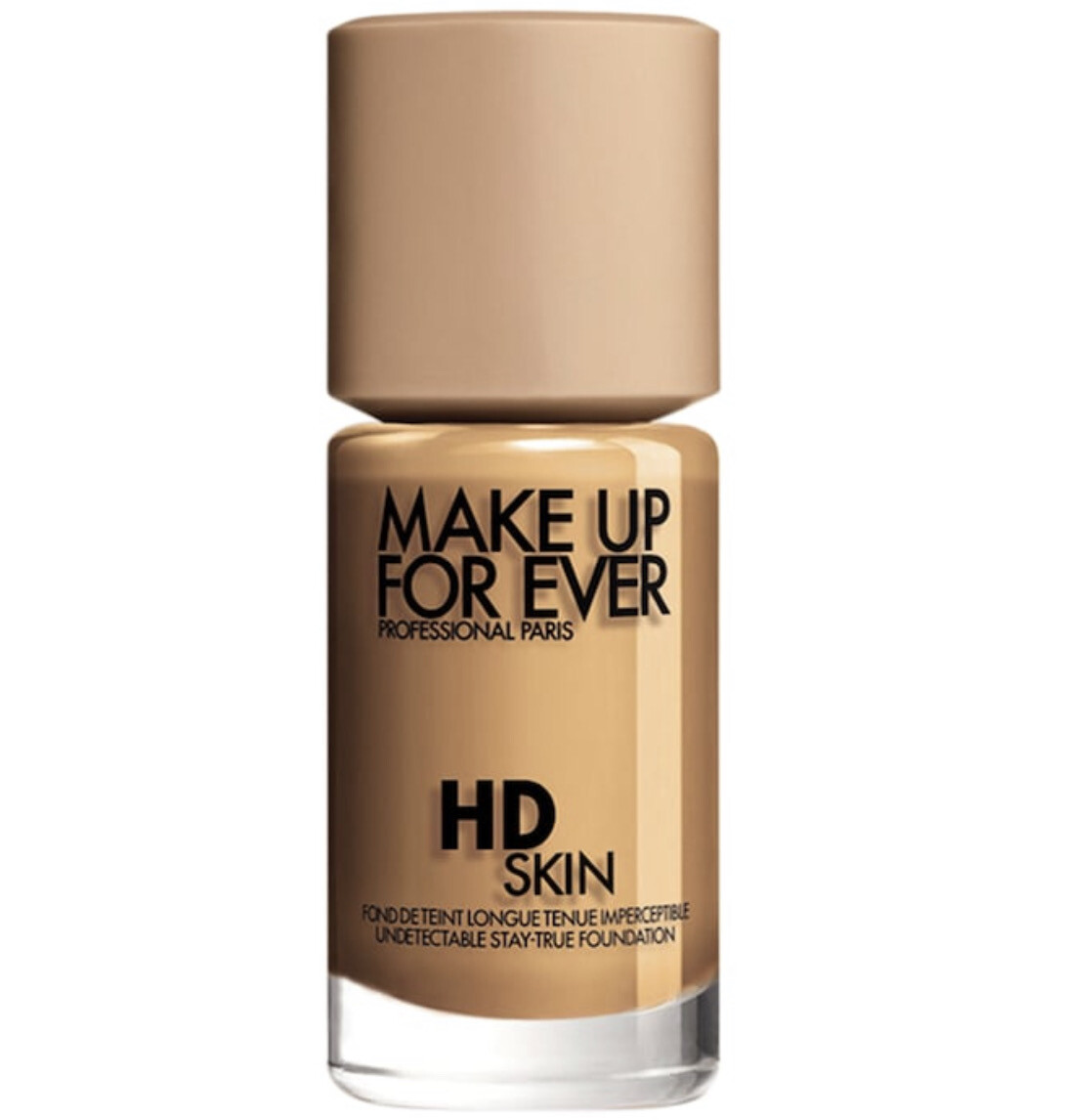 Make Up For Ever - HD Skin Undetectable Longwear Foundation | 3Y46 Warm Cinnamon - for tan skin tones with yellow undertones