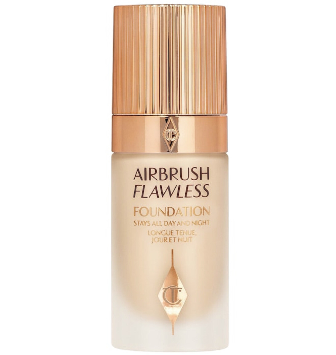 Charlotte Tilbury - Airbrush Flawless Longwear Foundation | 3 Warm - for fair skin with warm undertones