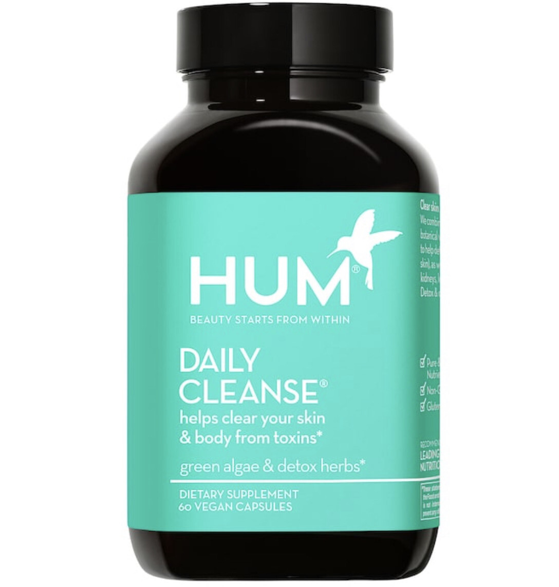 HUM Nutrition - Daily Cleanse Clear Skin and Body Detox Supplement