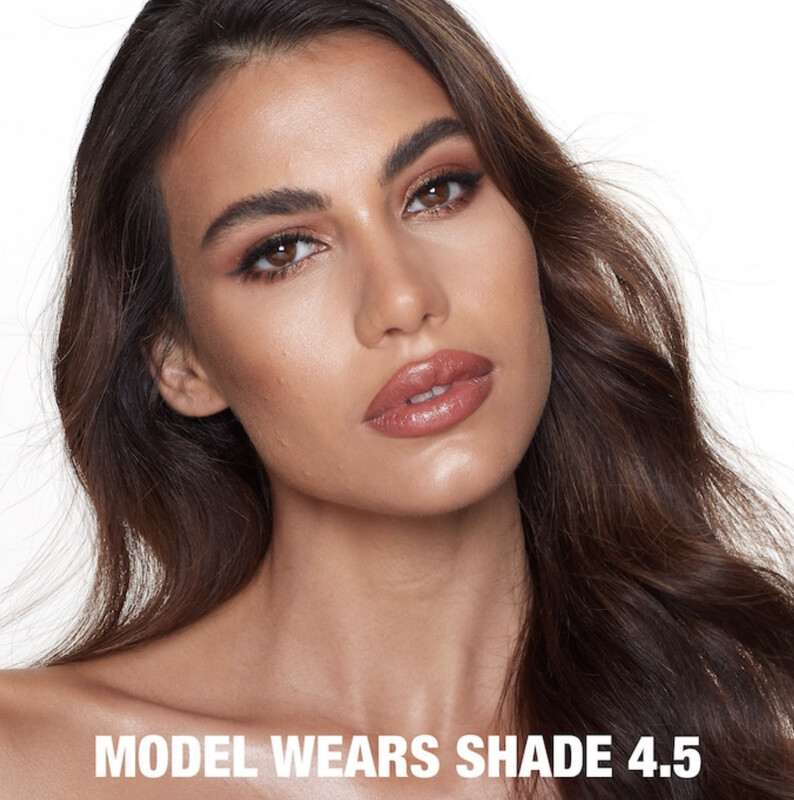 Charlotte Tilbury - Mini Hollywood Flawless Filter | 4.5 Medium - golden beige for medium skin tones