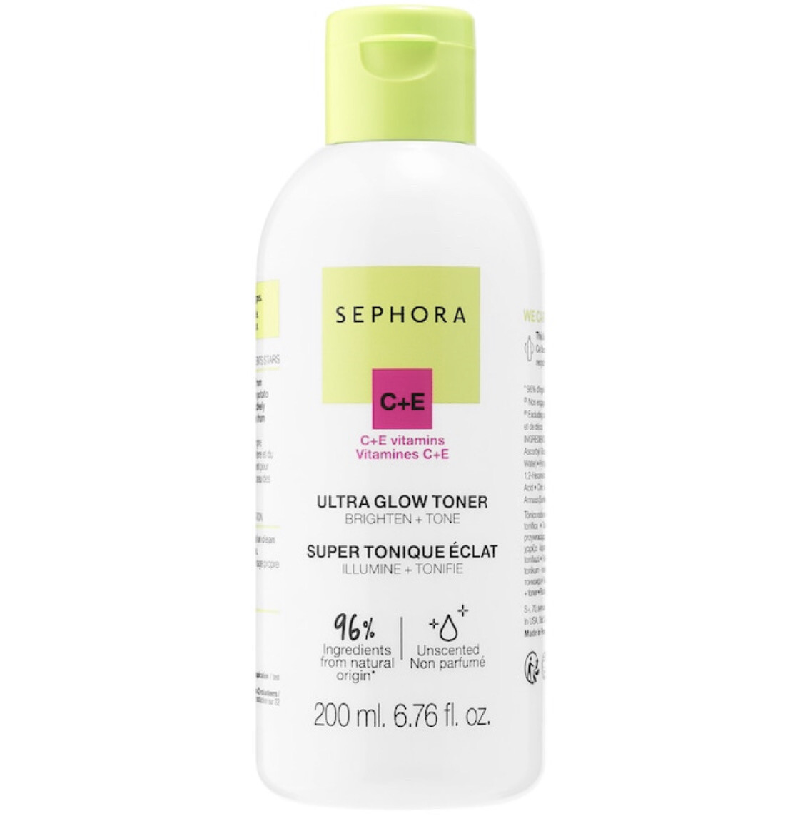 Sephora - Ultra Glow Toner with Vitamins C + E