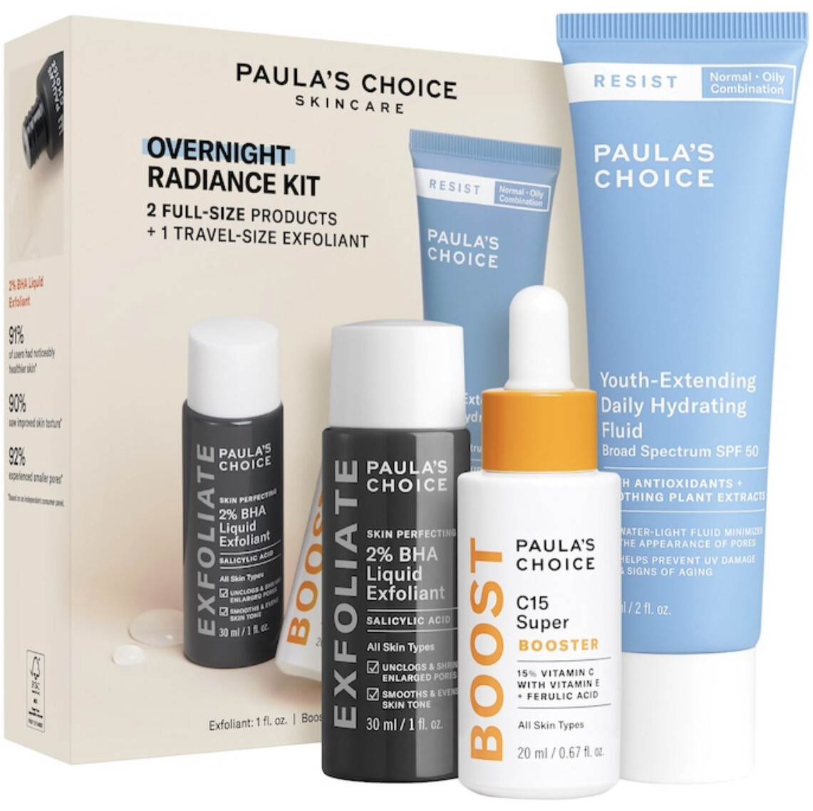 Paula’s Choice - Overnight Radiance Kit
