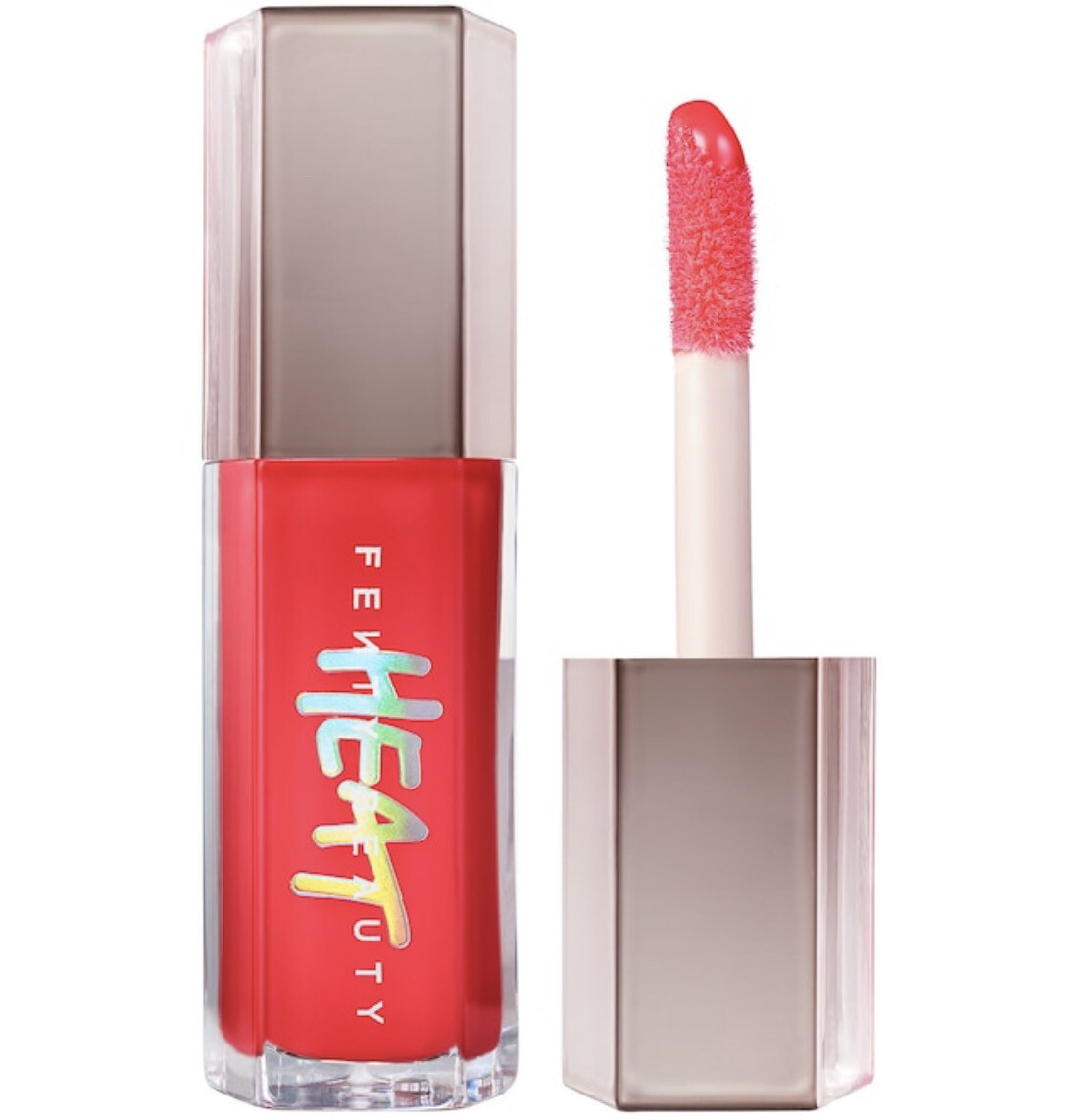 Fenty Beauty - Gloss Bomb Heat Universal Lip Luminizer + Plumper | Hot Cherry - sheer red