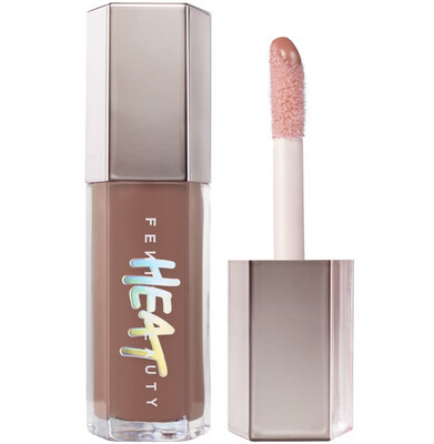 Fenty Beauty - Gloss Bomb Heat Universal Lip Luminizer + Plumper | Fenty Glow - sheer rose nude