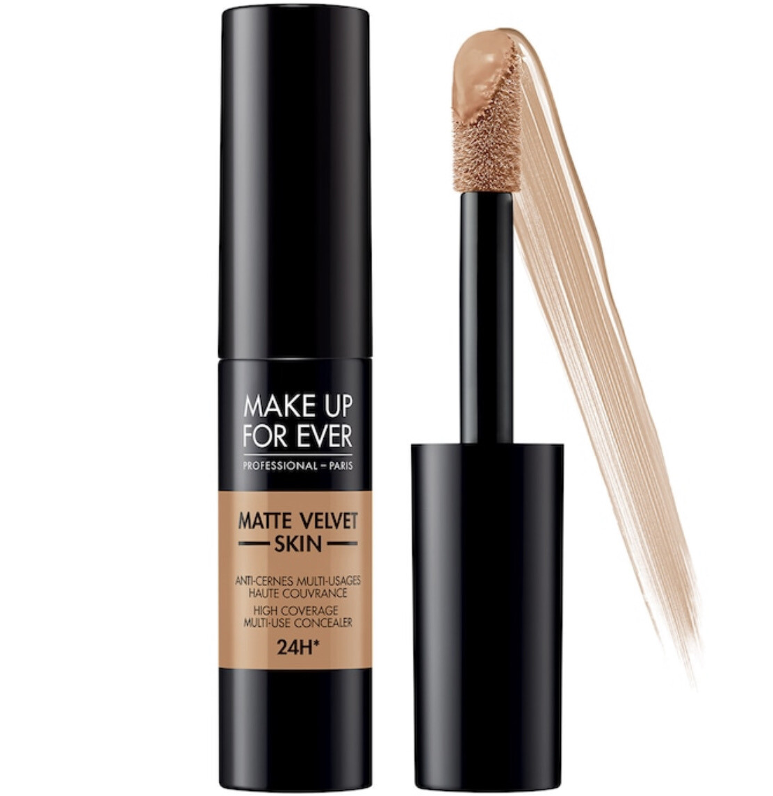 Make Up For Ever - Matte Velvet Skin High Coverage Multi-Use Concealer | 3.2 - Sand - for medium skin neutral-yellow undertones