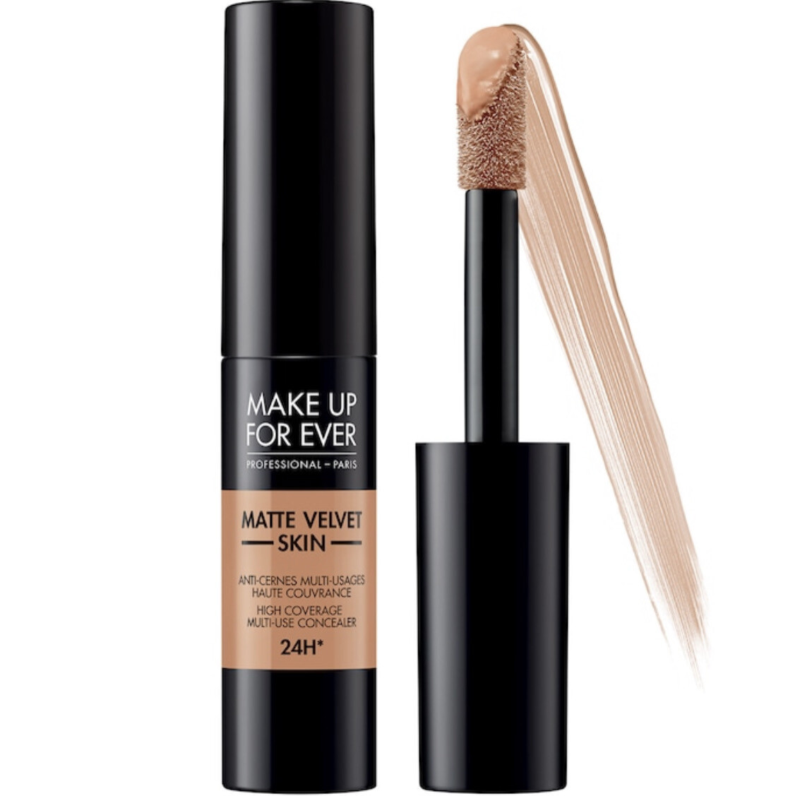 Make Up For Ever - Matte Velvet Skin High Coverage Multi-Use Concealer | 2.5 - Pink Beige - for light skin with neutral pink undertones