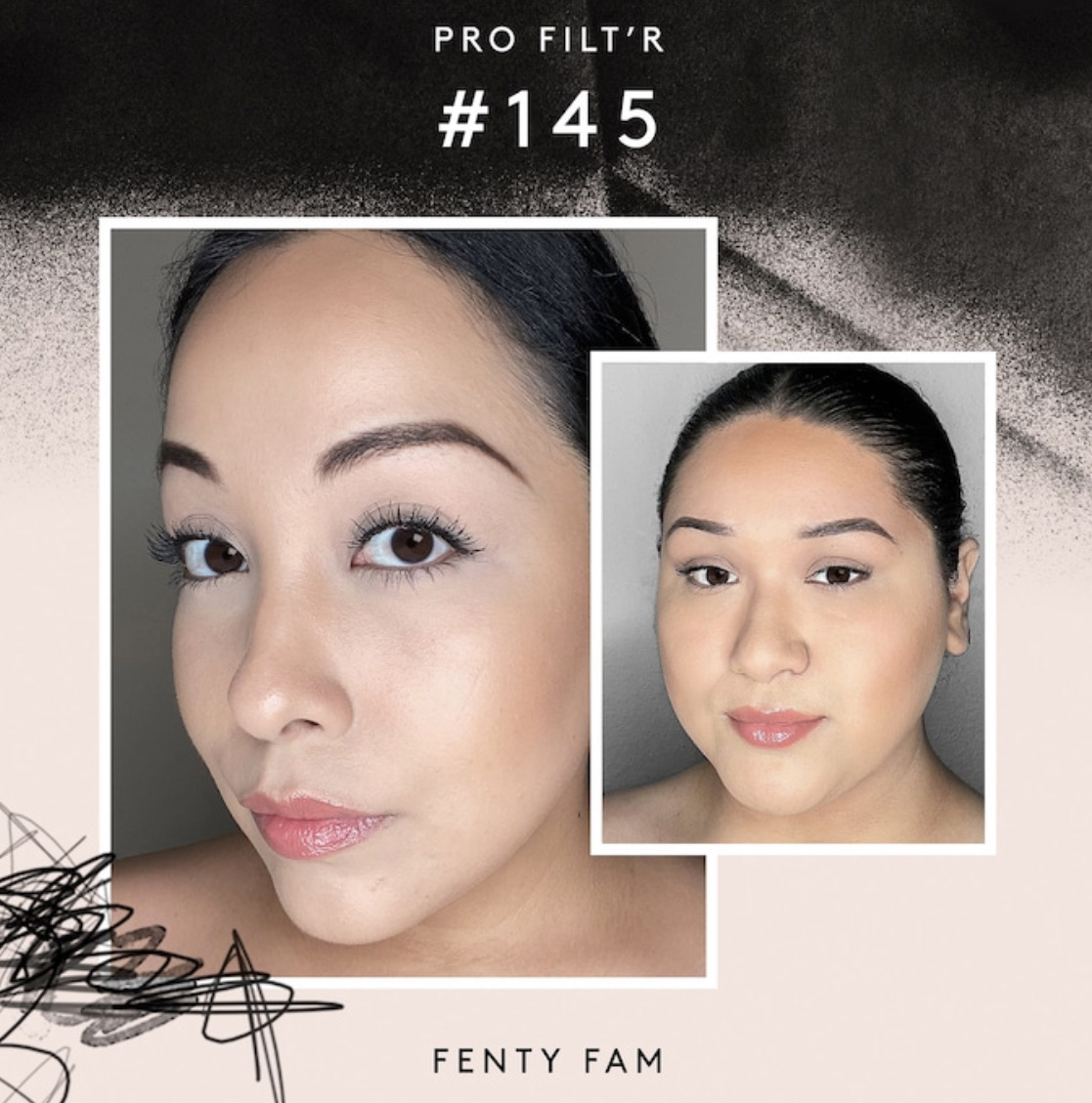 Fenty Beauty - Pro Filt'r Soft Matte Longwear Liquid Foundation | 145 - for  light skin with warm olive undertones
