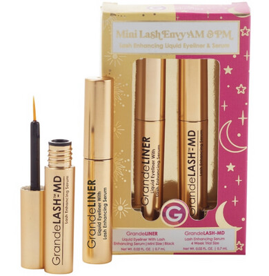 Grande Cosmetics - Mini Lash Envy Lash Enhancing Serum and Liquid Eyeliner Set