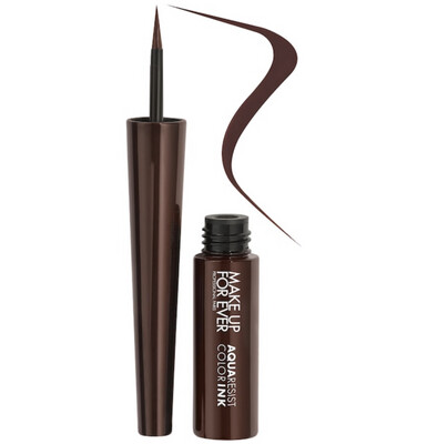 Make Up For Ever - Aqua Resist Color Ink 24HR Waterproof Liquid Eyeliner | 2 Matte Wood