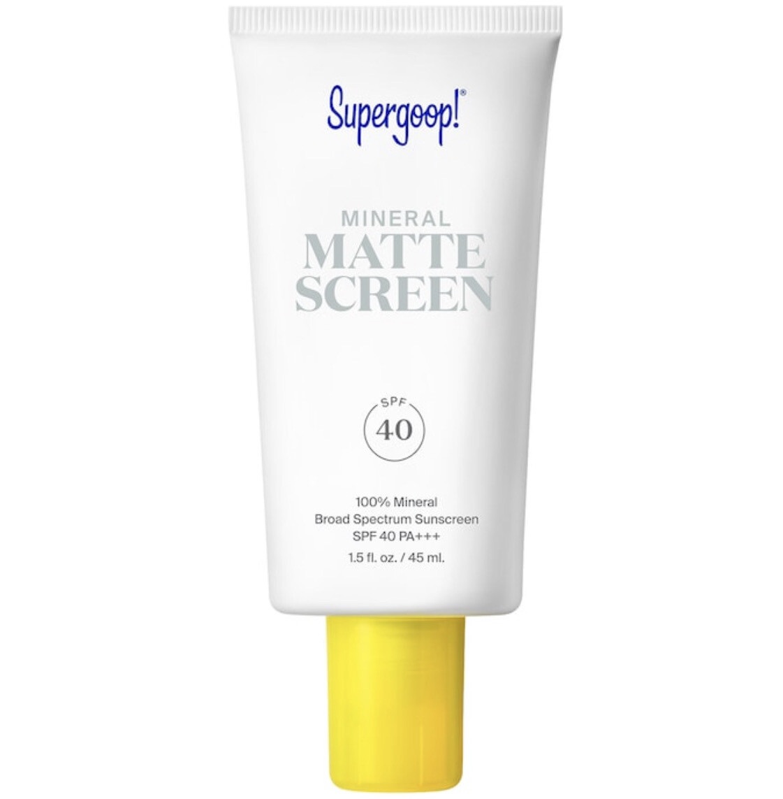 Supergoop! - Mineral Mattescreen Sunscreen SPF 40 PA+++