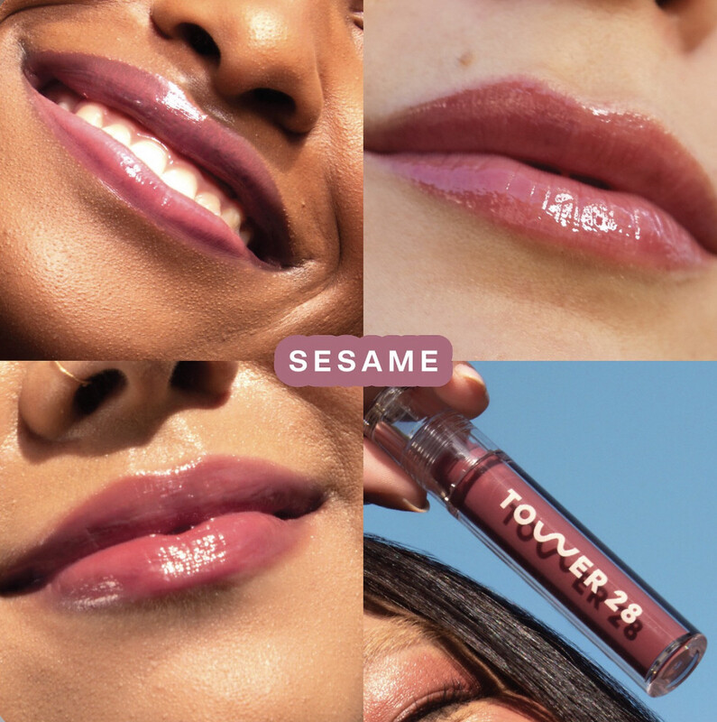 Tower 28 - ShineOn Lip Jelly | Sesame - semi-sheer, milky mauve