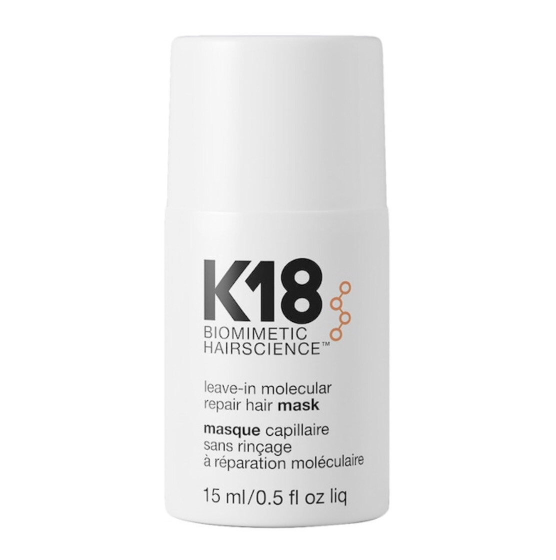 K18 Biomimetic Hairscience - Mini Leave-In Molecular Repair Hair Mask | 15 mL
