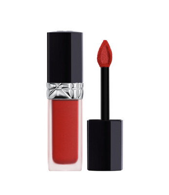 Dior - Rouge Dior Forever Liquid Transfer-Proof Lipstick | 999 Forever Dior - the iconic dior red