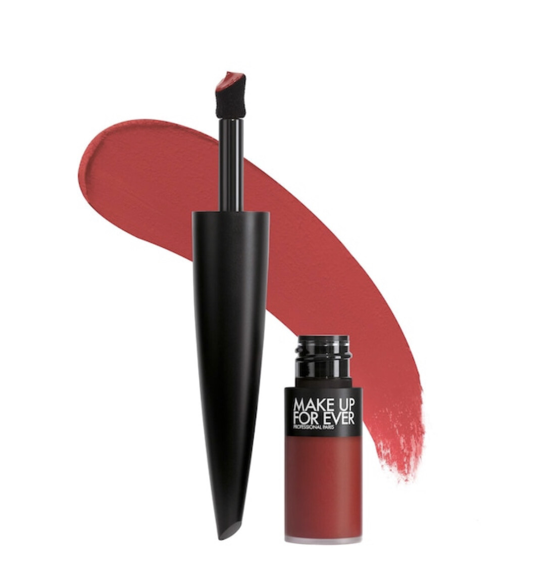 Make Up For Ever - Rouge Artist For Ever Matte 24HR Longwear Liquid Lipstick | 440 Chili For Life - deep nude rose