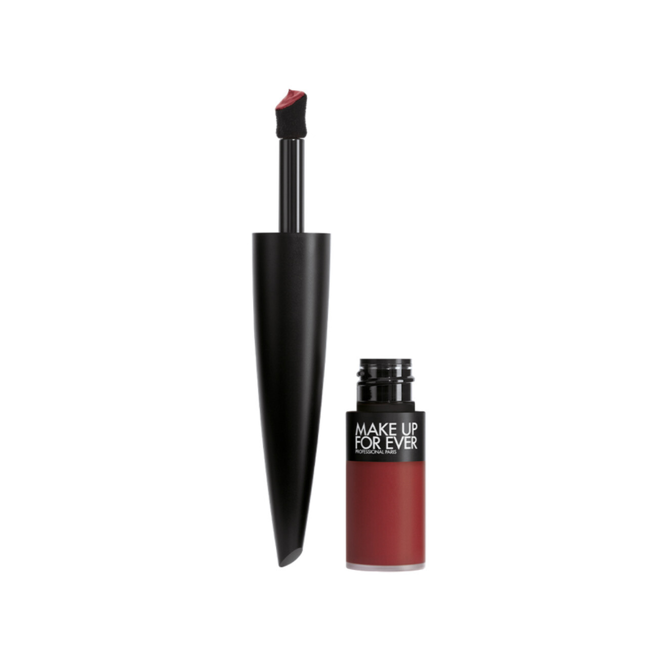 Make Up For Ever - Rouge Artist For Ever Matte 24HR Longwear Liquid Lipstick | 340 - Crush Since Forever - Deep Pink Coral