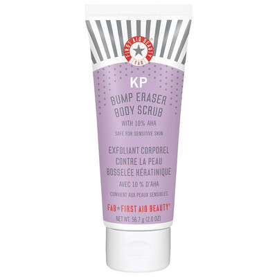 First Aid Beauty - Mini KP Bump Eraser Body Scrub with 10% AHA | 56.7 g