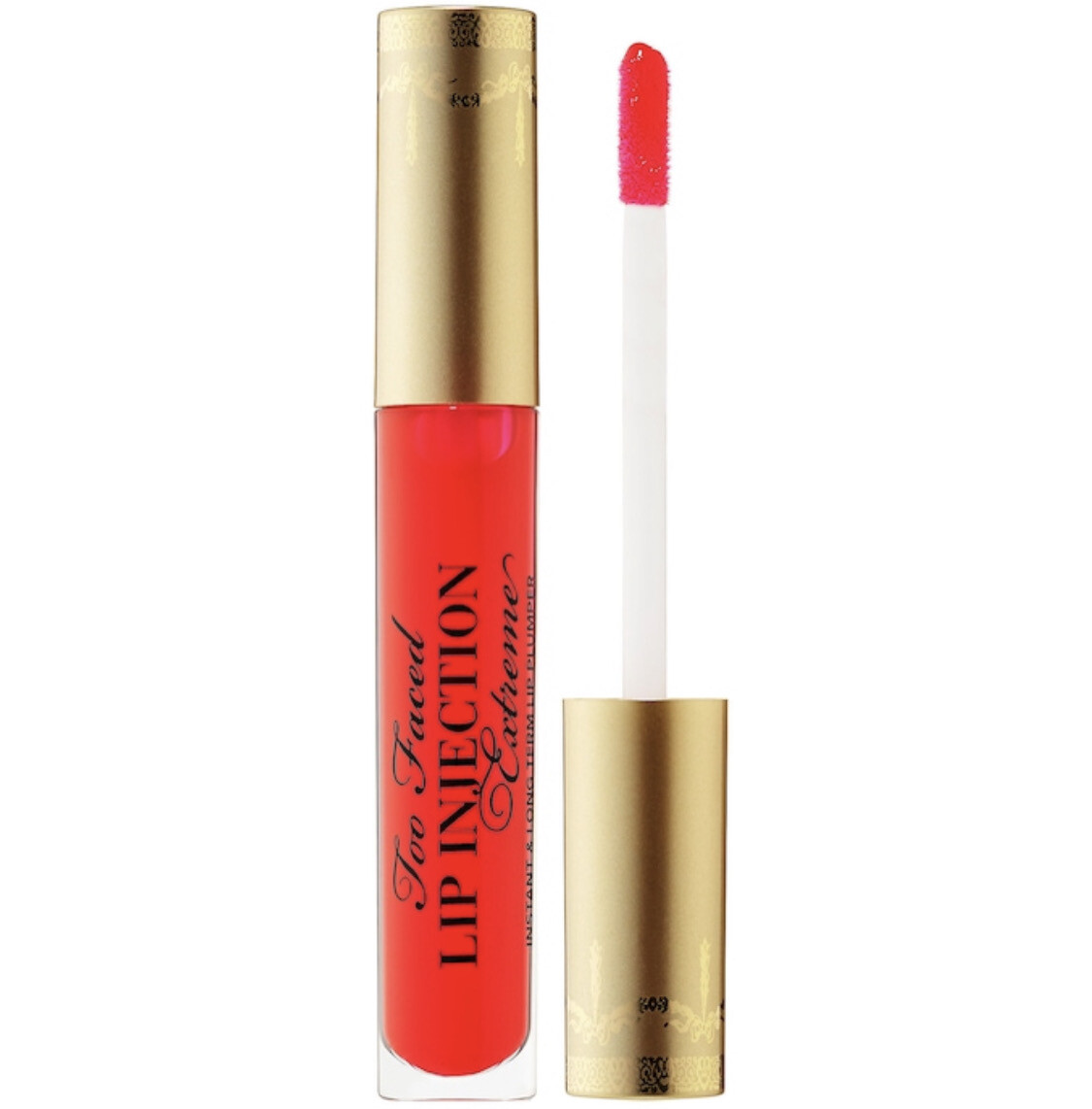 Too Faced - Lip Injection Extreme Hydrating Lip Plumper | Strawberry Kiss - bright cherry red