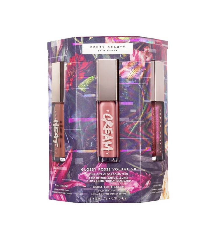 Fenty Beauty Glossy Posse Volume 5.0 Lip Gloss Bomb Trio