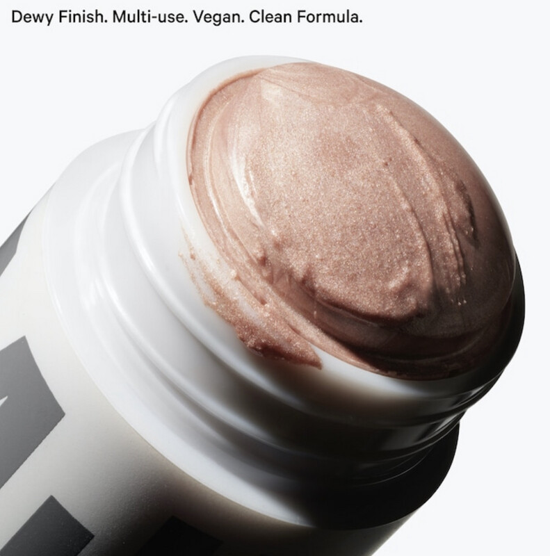 Milk Makeup - Dewy Cream Highlighter Stick | Turnt - white gold with pink pearl