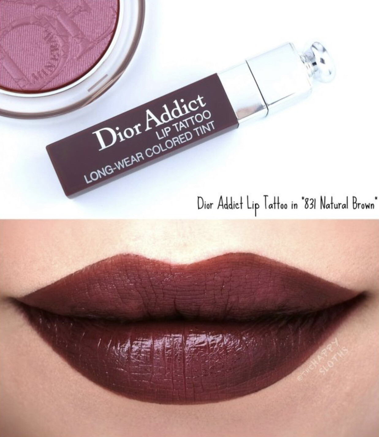 Dior Lip Tattoo 831 Natural Brown Tint
