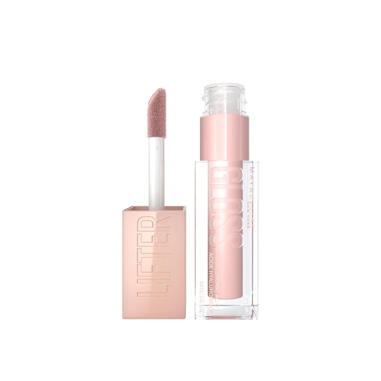 Maybelline - Lifter Gloss Lip Gloss Makeup With Hyaluronic Acid | 002 Ice