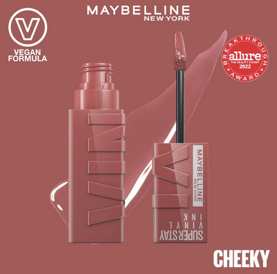 Maybelline - SuperStay Vinyl Ink Liquid Lipstick | 35 Cheeky