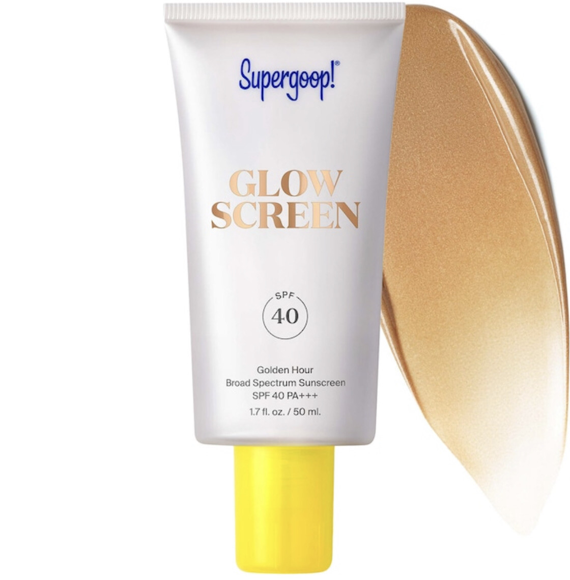 Supergoop! - Glowscreen Sunscreen SPF 40 PA+++ | Golden Hour - bronze