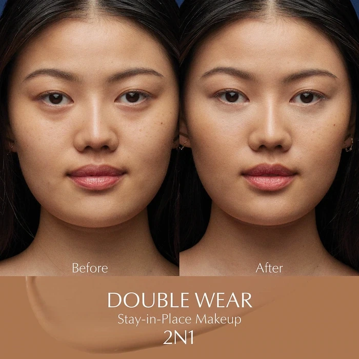 ESTEE LAUDER - Double Wear Stay-in-Place Foundation | 2N1 Desert Beige - light medium with neutral undertones
