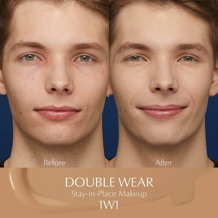 ESTEE LAUDER - Double Wear Stay-in-Place Foundation | 1W1 Bone - light with warm undertones